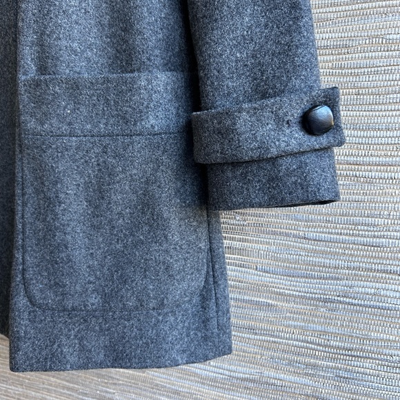 Paul & Joe Sister Gray Wool Double Breasted Winter Coat Size 40🇫🇷 6🇺🇸 - Picture 7 of 7